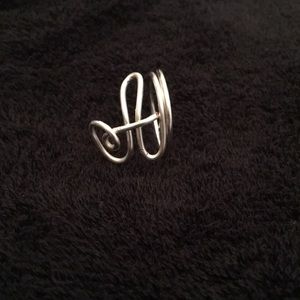 Initial ring letter A